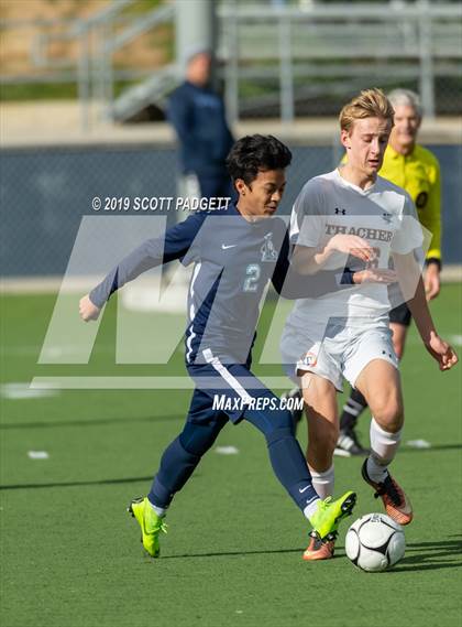 Thumbnail 2 in Thacher @ Linfield Christian (CIF SS Division 7 Semifinal) photogallery.