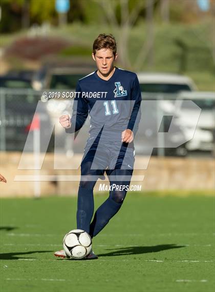Thumbnail 2 in Thacher @ Linfield Christian (CIF SS Division 7 Semifinal) photogallery.
