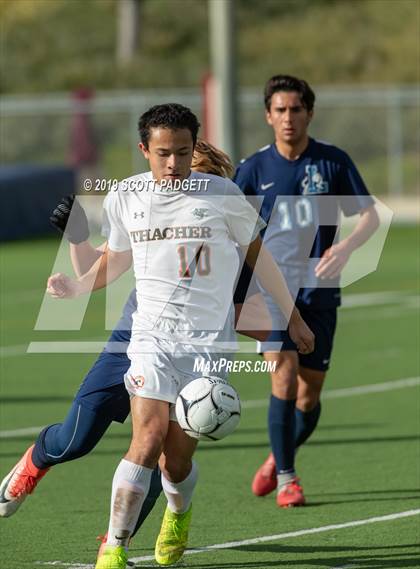 Thumbnail 3 in Thacher @ Linfield Christian (CIF SS Division 7 Semifinal) photogallery.