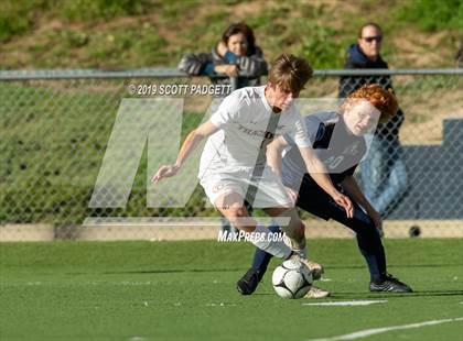 Thumbnail 2 in Thacher @ Linfield Christian (CIF SS Division 7 Semifinal) photogallery.