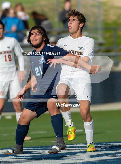Thumbnail 1 in Thacher @ Linfield Christian (CIF SS Division 7 Semifinal) photogallery.