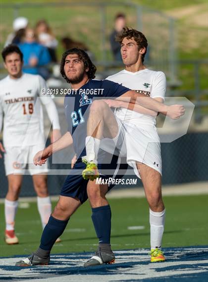 Thumbnail 2 in Thacher @ Linfield Christian (CIF SS Division 7 Semifinal) photogallery.