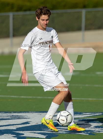 Thumbnail 2 in Thacher @ Linfield Christian (CIF SS Division 7 Semifinal) photogallery.