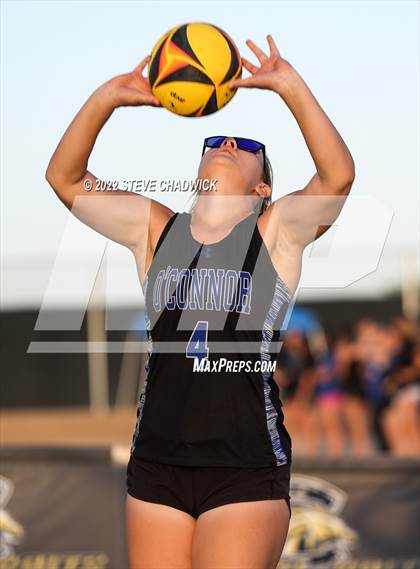 Thumbnail 3 in O'Connor vs Xavier @ Casteel  (AIA Division I Pairs Final) photogallery.