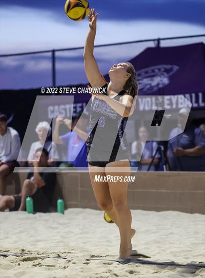 Thumbnail 2 in O'Connor vs Xavier @ Casteel  (AIA Division I Pairs Final) photogallery.