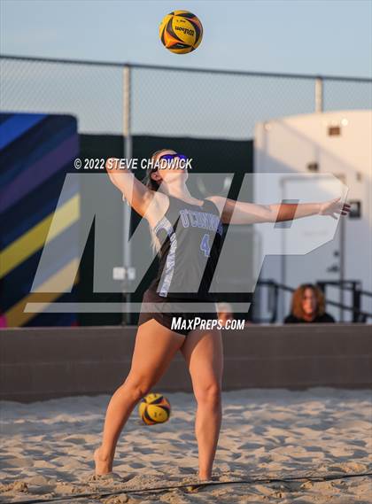 Thumbnail 1 in O'Connor vs Xavier @ Casteel  (AIA Division I Pairs Final) photogallery.
