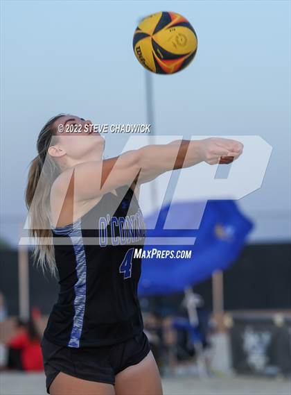 Thumbnail 3 in O'Connor vs Xavier @ Casteel  (AIA Division I Pairs Final) photogallery.