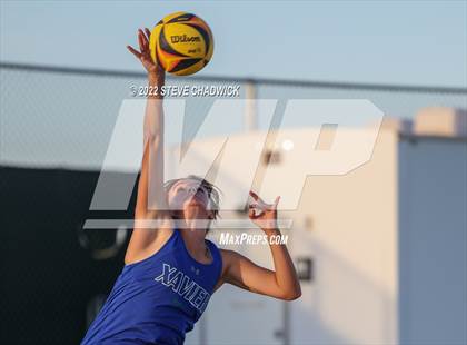 Thumbnail 2 in O'Connor vs Xavier @ Casteel  (AIA Division I Pairs Final) photogallery.