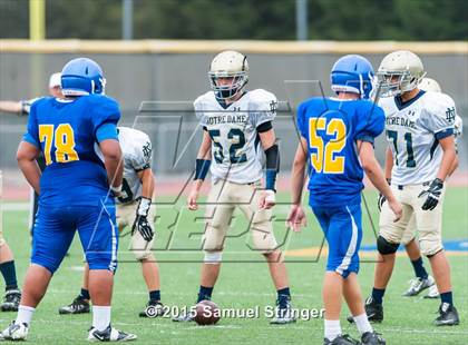 Thumbnail 1 in JV: Notre Dame (SO) @ Serra photogallery.