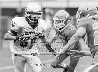 Thumbnail 1 in JV: Notre Dame (SO) @ Serra photogallery.