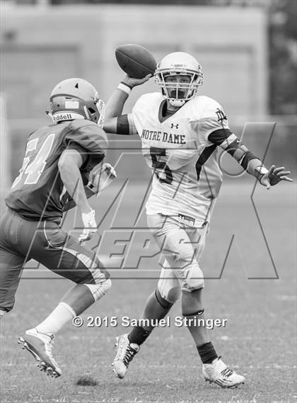 Thumbnail 1 in JV: Notre Dame (SO) @ Serra photogallery.