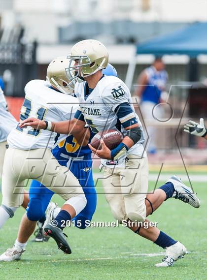 Thumbnail 1 in JV: Notre Dame (SO) @ Serra photogallery.