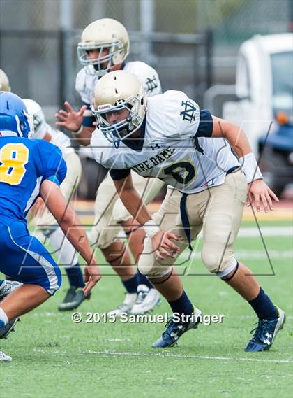 Thumbnail 1 in JV: Notre Dame (SO) @ Serra photogallery.