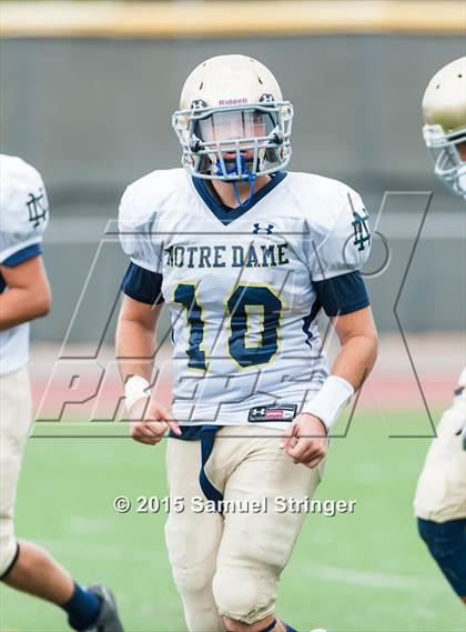 Thumbnail 1 in JV: Notre Dame (SO) @ Serra photogallery.