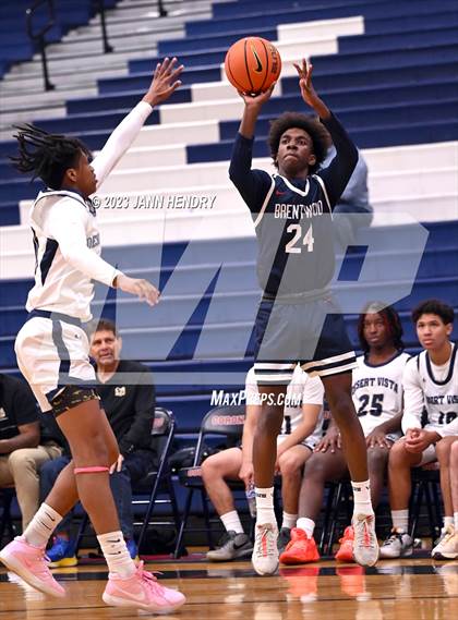 Thumbnail 1 in Brentwood School vs. Desert Vista (Tarkanian Classic) photogallery.