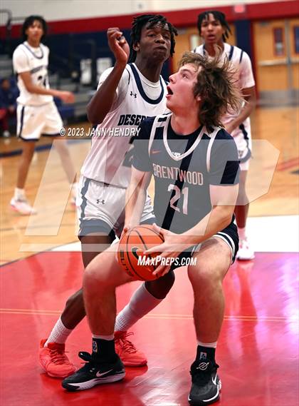Thumbnail 1 in Brentwood School vs. Desert Vista (Tarkanian Classic) photogallery.