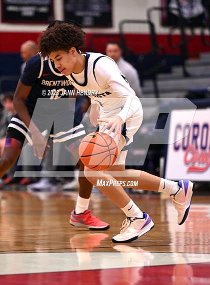Thumbnail 3 in Brentwood School vs. Desert Vista (Tarkanian Classic) photogallery.