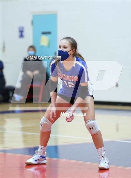 Thumbnail 1 in L'Anse Creuse vs. Cousino (MHSAA District Semifinal) photogallery.