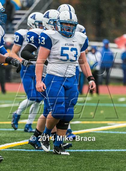 Thumbnail 3 in Attleboro @ Xaverian Brothers (MIAA Division 1 South Quarterfinal) photogallery.