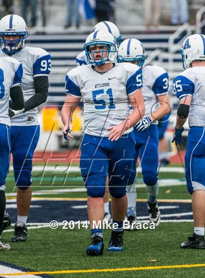 Thumbnail 2 in Attleboro @ Xaverian Brothers (MIAA Division 1 South Quarterfinal) photogallery.