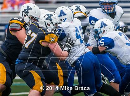 Thumbnail 3 in Attleboro @ Xaverian Brothers (MIAA Division 1 South Quarterfinal) photogallery.