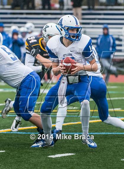 Thumbnail 3 in Attleboro @ Xaverian Brothers (MIAA Division 1 South Quarterfinal) photogallery.