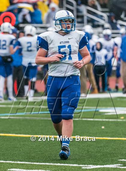 Thumbnail 1 in Attleboro @ Xaverian Brothers (MIAA Division 1 South Quarterfinal) photogallery.