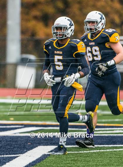 Thumbnail 3 in Attleboro @ Xaverian Brothers (MIAA Division 1 South Quarterfinal) photogallery.