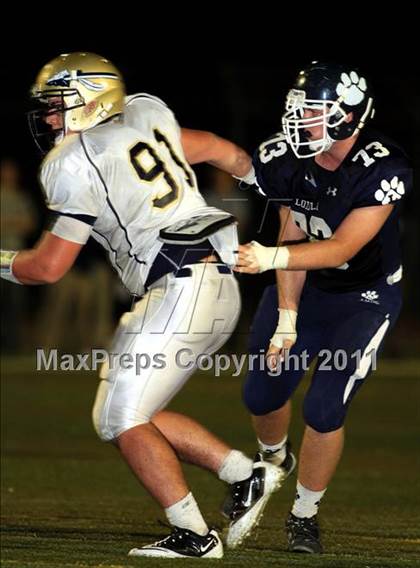 Thumbnail 2 in Loyola vs. St. John Bosco photogallery.