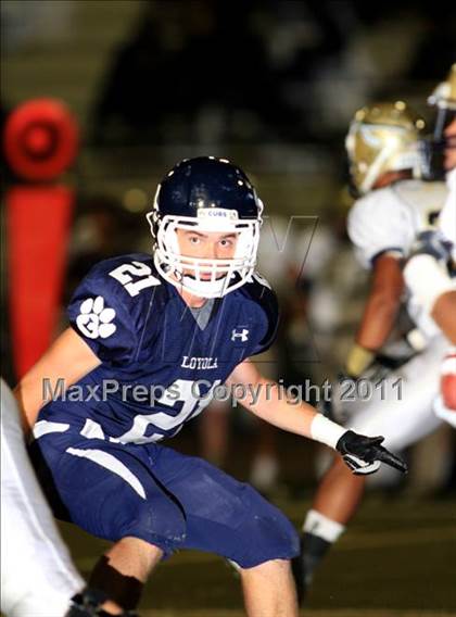 Thumbnail 2 in Loyola vs. St. John Bosco photogallery.