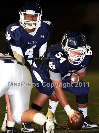 Thumbnail 3 in Loyola vs. St. John Bosco photogallery.