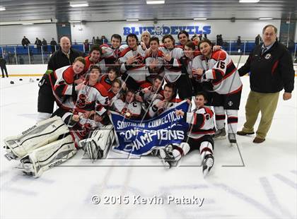 Thumbnail 2 in New Milford vs. Branford (SCC/SWC D2 Final) photogallery.