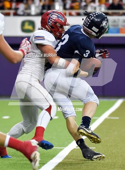 Thumbnail 3 in West Sioux vs Hudson (IHSAA Class A Final) photogallery.