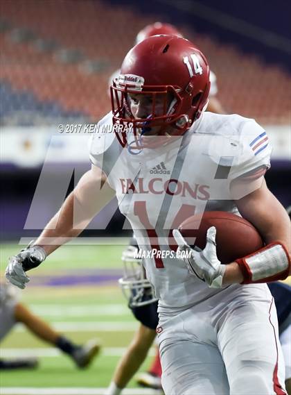 Thumbnail 1 in West Sioux vs Hudson (IHSAA Class A Final) photogallery.