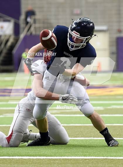 Thumbnail 1 in West Sioux vs Hudson (IHSAA Class A Final) photogallery.