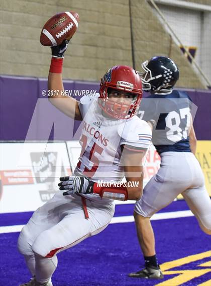 Thumbnail 1 in West Sioux vs Hudson (IHSAA Class A Final) photogallery.
