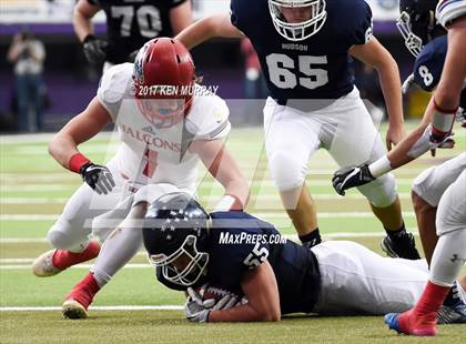 Thumbnail 1 in West Sioux vs Hudson (IHSAA Class A Final) photogallery.