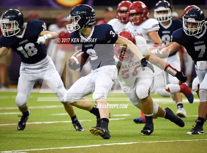 Thumbnail 1 in West Sioux vs Hudson (IHSAA Class A Final) photogallery.