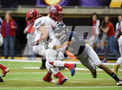 Thumbnail 3 in West Sioux vs Hudson (IHSAA Class A Final) photogallery.