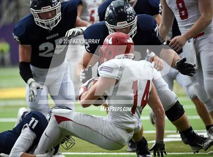 Thumbnail 1 in West Sioux vs Hudson (IHSAA Class A Final) photogallery.