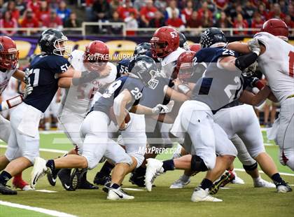 Thumbnail 1 in West Sioux vs Hudson (IHSAA Class A Final) photogallery.
