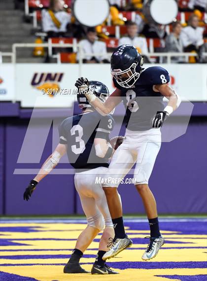 Thumbnail 1 in West Sioux vs Hudson (IHSAA Class A Final) photogallery.