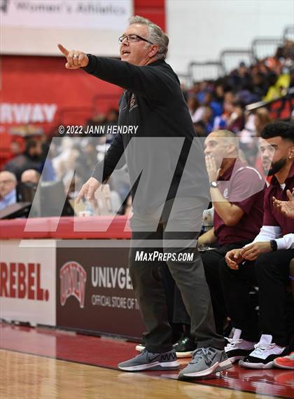 Thumbnail 3 in Mojave vs. Cimarron-Memorial (NIAA State 4A Semi Final) photogallery.