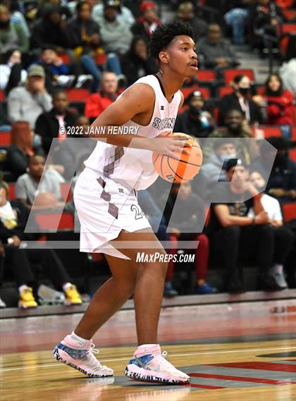 Thumbnail 2 in Mojave vs. Cimarron-Memorial (NIAA State 4A Semi Final) photogallery.