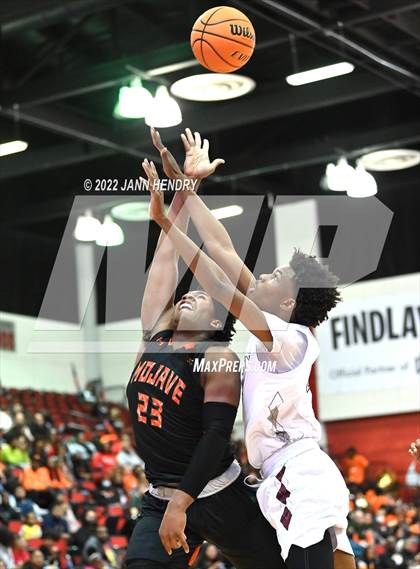Thumbnail 2 in Mojave vs. Cimarron-Memorial (NIAA State 4A Semi Final) photogallery.