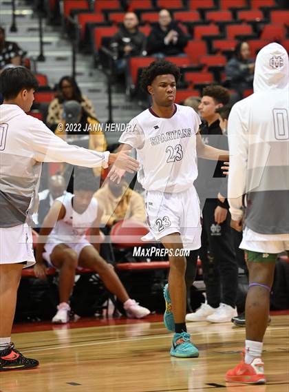 Thumbnail 3 in Mojave vs. Cimarron-Memorial (NIAA State 4A Semi Final) photogallery.