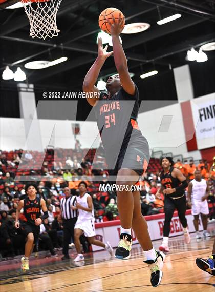 Thumbnail 3 in Mojave vs. Cimarron-Memorial (NIAA State 4A Semi Final) photogallery.