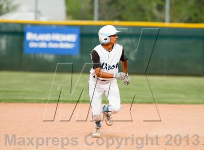 Thumbnail 2 in Pueblo West vs. Mountain View (CHSAA 4A Semifinal) photogallery.