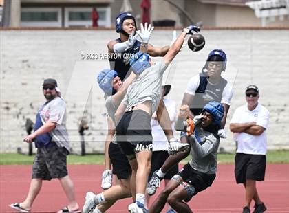 Thumbnail 3 in St. John Bosco vs. Santa Margarita (Battle At The Beach) photogallery.
