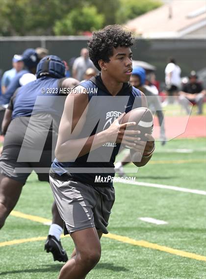 Thumbnail 1 in St. John Bosco vs. Santa Margarita (Battle At The Beach) photogallery.